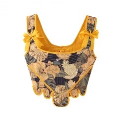 Ricchie New Arrivals Summer Lemon Tea Handmade Corset