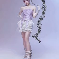 Blood Supply God's Redemption Jacquard Lace Corset New Arrivals