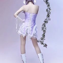 Blood Supply God's Redemption Jacquard Lace Corset New Arrivals