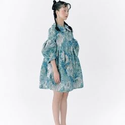 UNOSA Monet's Blue Garden Coat Dress Summer 2022 13 UNOSA Monet's Blue Garden Coat Dress Summer 2022