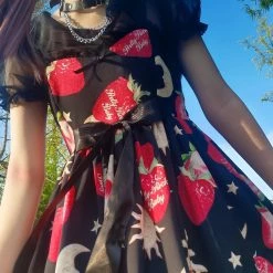 Peiliee Shop [2020 New] Yuki Hime Single Collar Pastel Babydoll Inner Blouse New Arrivals