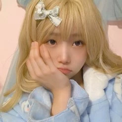 Peiliee Shop [From Sweden] Fine Handmade Bunny Doll Hairpin New Arrivals