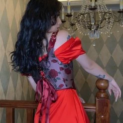 Ricchie Rose Corset Handmade 21 Ricchie Rose Corset Handmade