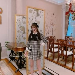 Summer Joy [Mid Season SALE] On The Other Side Of The Moon Gingham Dress New Arrivals