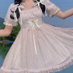 Rose Candy Summer 2022 Lost In Floral Garden Mini Dress