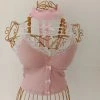 Summer Joy [Premium Selected] A Lovely Pink Ribbon Vest (Designer SJ) New Arrivals
