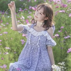 12 Studio New Arrivals [Mid Season Sale] Floral Dance Chiffon Dress