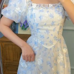 Boss JIA [Premium Selected] Poem Of Iris Midi Dress New Arrivals