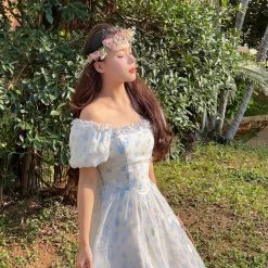 Boss JIA [Premium Selected] Poem Of Iris Midi Dress New Arrivals