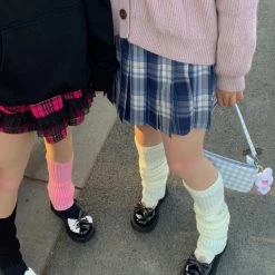 [Customized] Y2K Girl Pleated Tartan Skirt New Arrivals