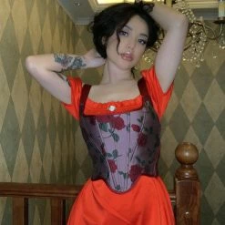 Ricchie Rose Corset Handmade 18 Ricchie Rose Corset Handmade