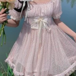 Rose Candy Summer 2022 Lost In Floral Garden Mini Dress