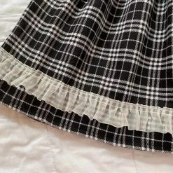 [Customized] Y2K Girl Pleated Tartan Skirt New Arrivals