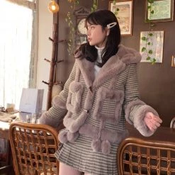 Nakiss New Arrivals [Mid Season SALE] All I Want For Christmas Is You - Faux Fur Set