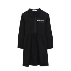 DAJUN Summer 2022 [Curve Beauty] Greycliff Preppy Style Shirt Dress