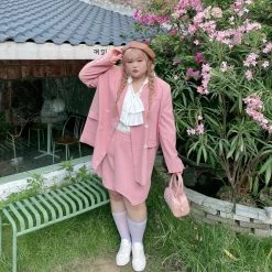 DAJUN New Arrivals [Curve Beauty] Suit Up Sweetheart Suit Set