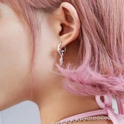 Summer 2022 [SideReal X EN ] Miwaku Mayjo Earring With Cone Shape
