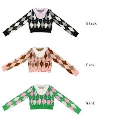 Summer 2022 [Nakiss Official] Run Sweetie Run Gingham Knit Set