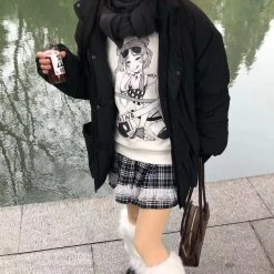 [Customized] Y2K Girl Pleated Tartan Skirt New Arrivals