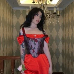 Ricchie Rose Corset Handmade 19 Ricchie Rose Corset Handmade