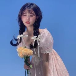 Rose Candy Summer 2022 Lost In Floral Garden Mini Dress