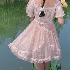 Rose Candy Summer 2022 Lost In Floral Garden Mini Dress