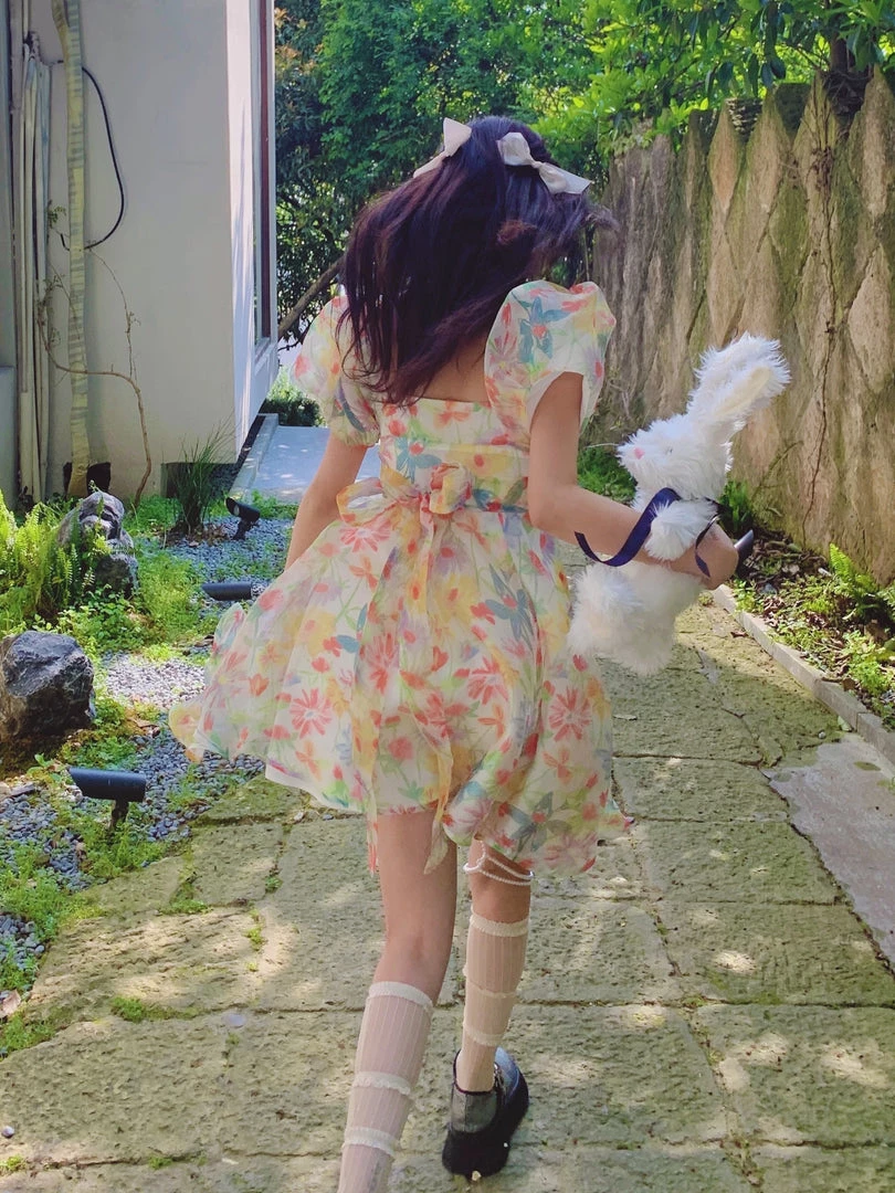 Rose Candy Must Have! Afternoon In The Garden Mini Dress