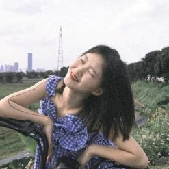 Customized New Arrivals [Tailor Made] Summer Seaside Blue Gingham Dress