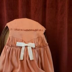 Chic Memories New Arrivals [Last Stock] Vienna Gilt Orange Vintage Princess Dress