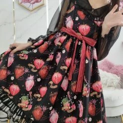 Peiliee Shop [2020 New] Yuki Hime Single Collar Pastel Babydoll Inner Blouse New Arrivals