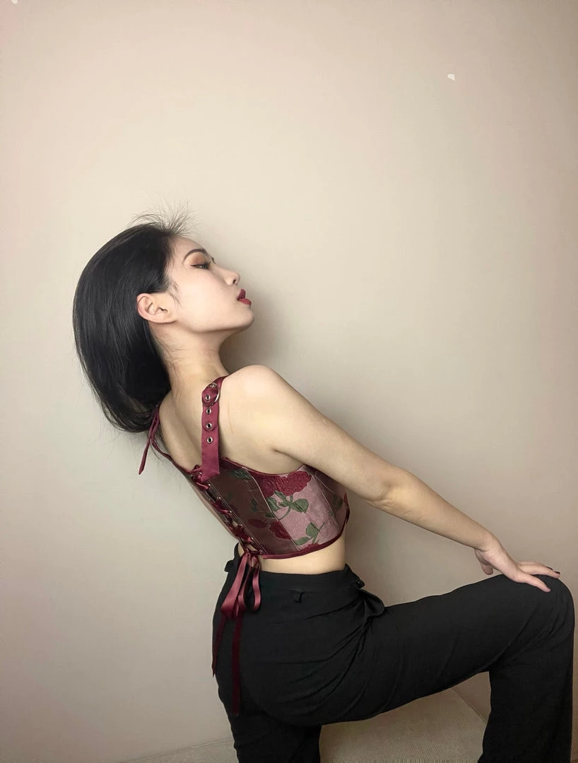 Ricchie Rose Corset Handmade 5 Ricchie Rose Corset Handmade