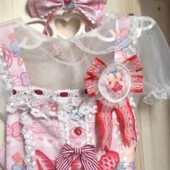 Peiliee Shop [2020 New] Yuki Hime Single Collar Pastel Babydoll Inner Blouse New Arrivals
