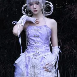 Blood Supply God's Redemption Jacquard Lace Corset New Arrivals