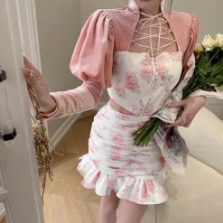 Chic Memories New Arrivals [Last Chance] The Rose Of Bayern Floral Dress