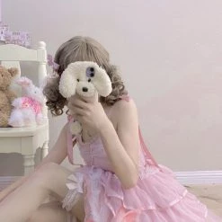 Japanese Lingeire New Arrivals [Basic] Dreamy Doll Ribbon Stocking Over Knees Socks