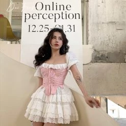 Dni Frozen Dance Of Venus Pink Corset