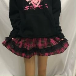 [Customized] Y2K Girl Pleated Tartan Skirt New Arrivals