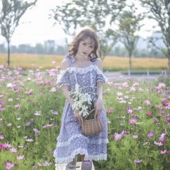 12 Studio New Arrivals [Mid Season Sale] Floral Dance Chiffon Dress