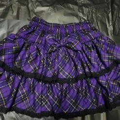 [Customized] Y2K Girl Pleated Tartan Skirt New Arrivals