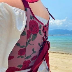 Ricchie Rose Corset Handmade 22 Ricchie Rose Corset Handmade