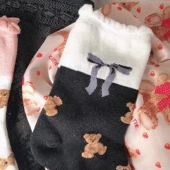 No BBang GGu Bear Doll Socks New Arrivals