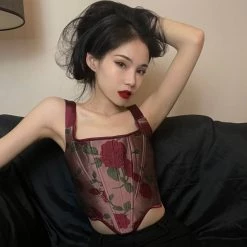 Ricchie Rose Corset Handmade 15 Ricchie Rose Corset Handmade