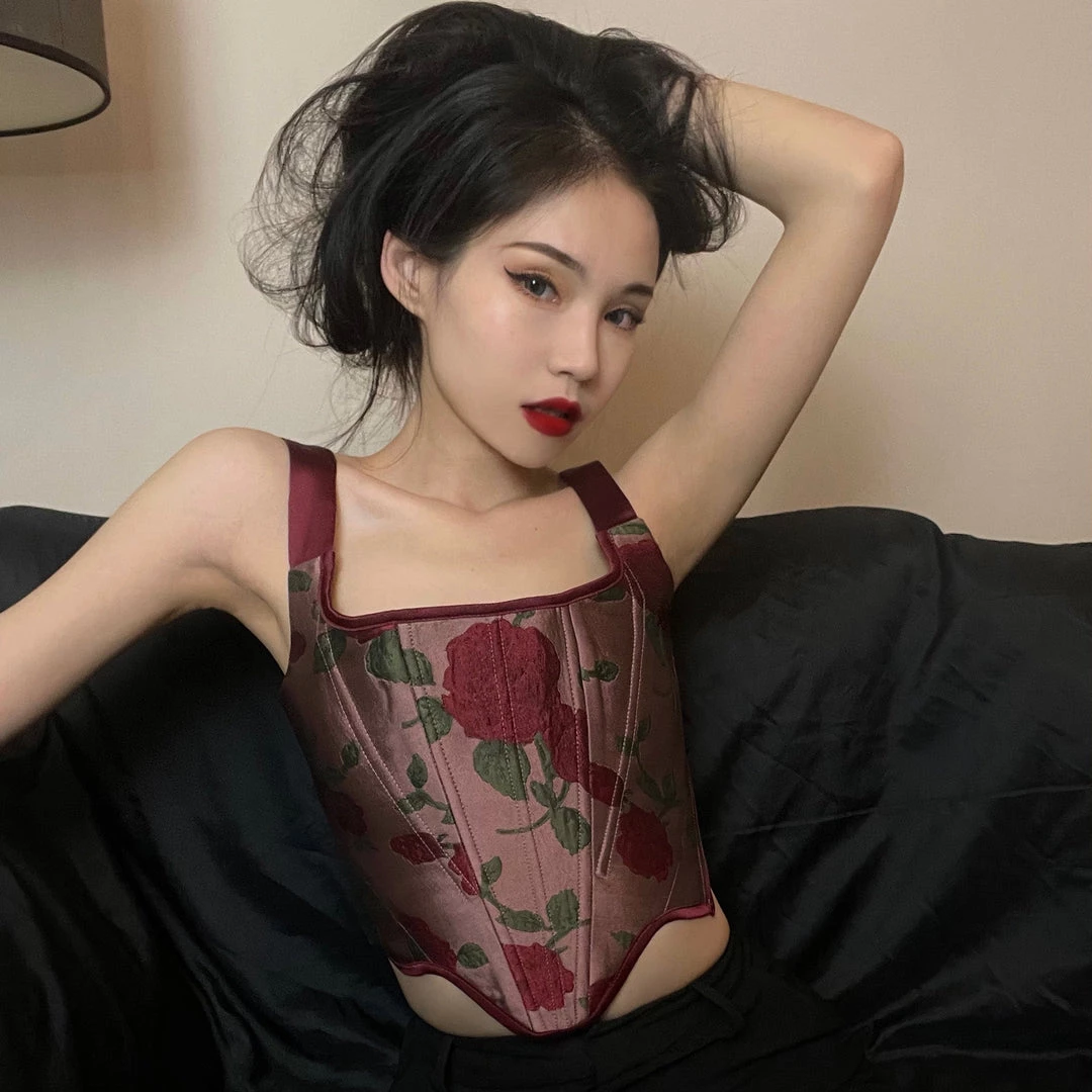 Ricchie Rose Corset Handmade 3 Ricchie Rose Corset Handmade