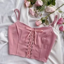 Chic Memories Dry Roses Corset
