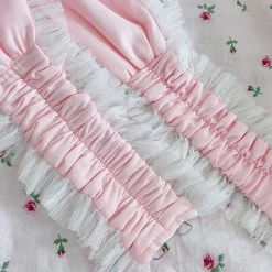 Peiliee Shop Last Chance [Premium Selected] Flower Dance Chiffon Dress (Designer SJ)