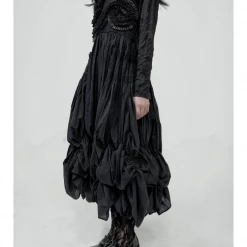 Mari Posa New Arrivals [Runway Couture] The Dark Bridal Dress