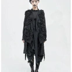 Mari Posa New Arrivals [Runway Couture] Lost In The Woods Long Sleeve Gothic Dress
