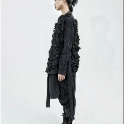 Mari Posa New Arrivals [Runway Couture] Lost In The Woods Long Sleeve Gothic Dress