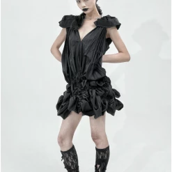 Mari Posa New Arrivals [Runway Couture] Little Black Dress