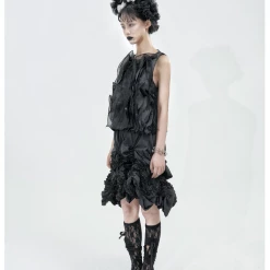 Mari Posa [Runway Couture] Black Coral Underwater Dress New Arrivals